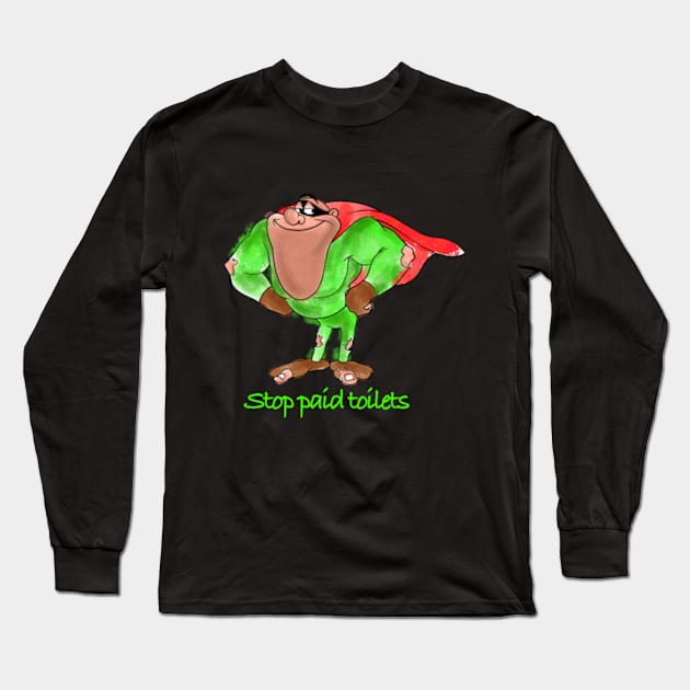 Boogerman Long Sleeve T-Shirt by BSKR